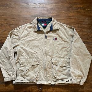 Vintage Tommy Hilfiger Zip up Jacket Sz XL